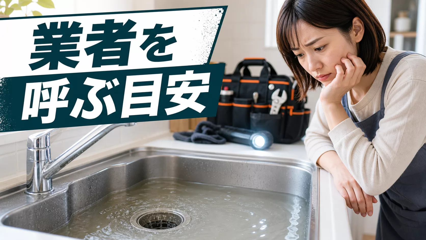 業者を呼ぶ目安